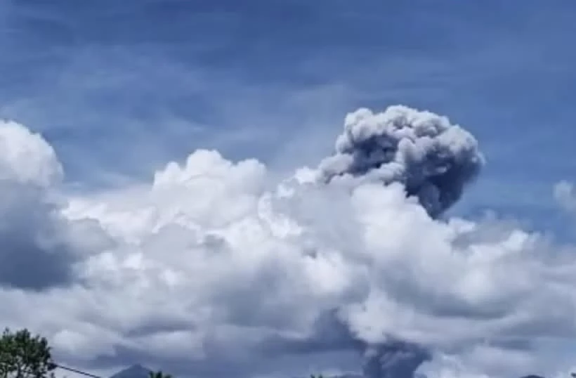 Ongoing eruptions at Dukono prompt Indonesia to issue warning over expanding ash cloud