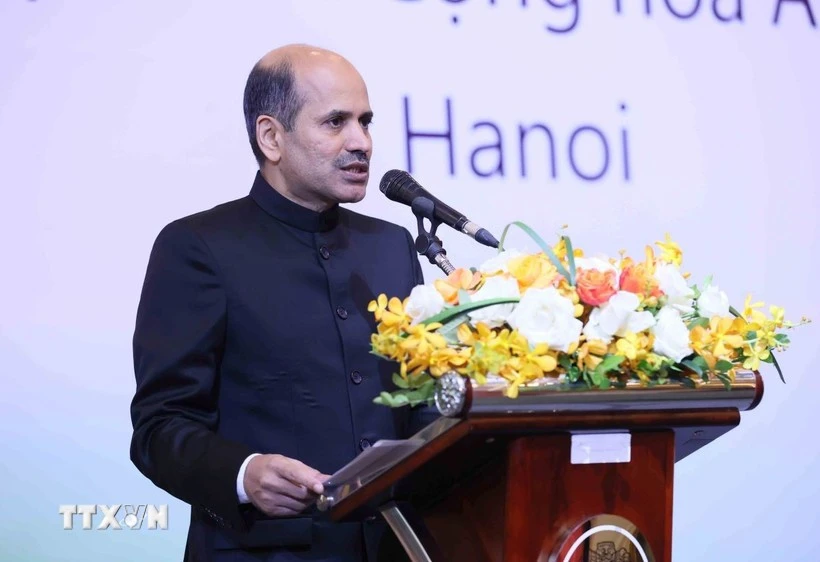 Indian Ambassador to Viet Nam Sandeep Arya (Photo: VNA)