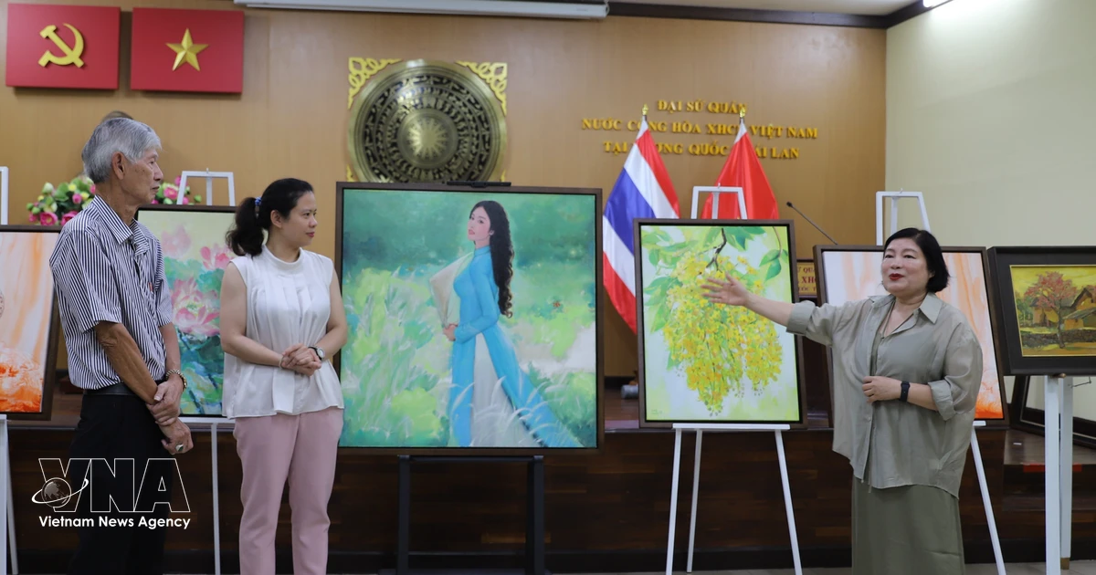 Vietnamese Embassy in Thailand Hosts Art Exchange for 50‑Year Diplomatic Milestone