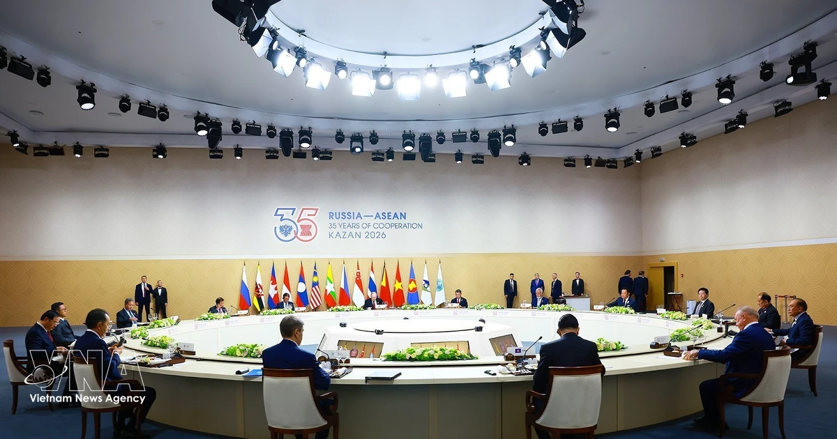 ASEAN, Russia agree to strengthen ASEAN-EAEU connectivity