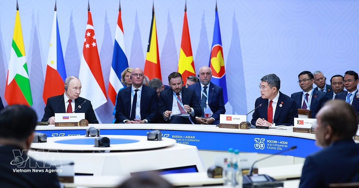 PM proposes three orientations to deepen ASEAN–Russia relations