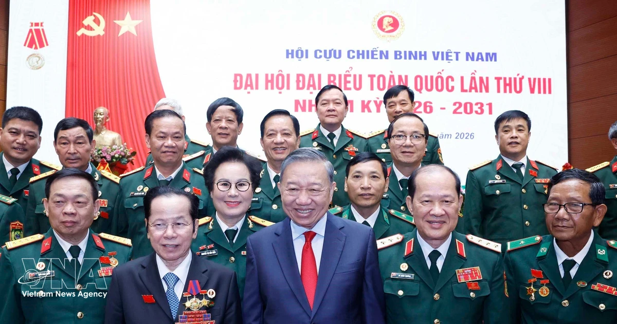Top leader calls for stronger Vietnam War Veterans’ Association at national congress