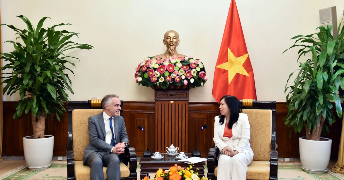 Deputy FM meets French official