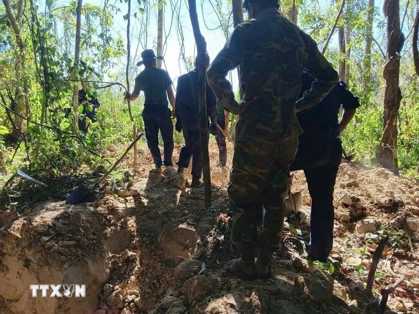 Five sets of Vietnamese martyr remains recovered in Laos, Cambodia
