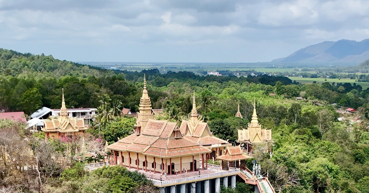 Gallery - Ta Pa Pagoda: Serene gem in Mekong Delta's mountainous region | Vietnam+ (VietnamPlus)