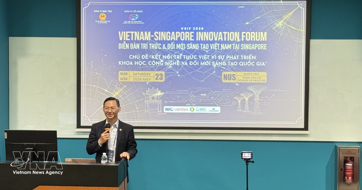 Vietnamese innovation community in Singapore drives science, technology cooperation