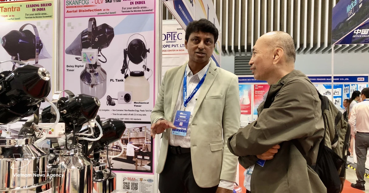 Over 300 firms participate in Vietnam Medi-Pharm Expo 2026