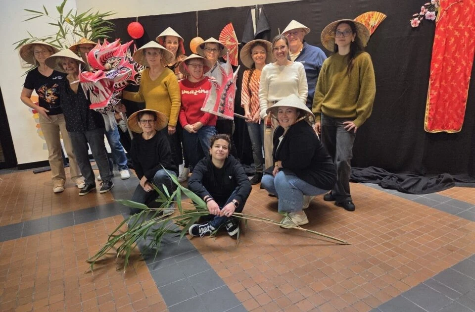 Artists participate in the 34th Festival Changé d’Air, themed “Viet Nam – Culture, Art, Cuisine, Music and Life”, in Changé city, Sarthe department of France. (Photo: actu.fr)
