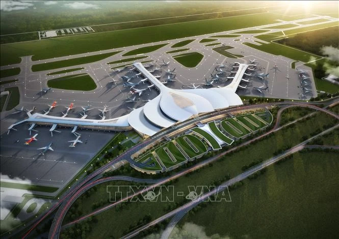 Long Thanh International Airport in Dong Nai province is set to begin operations in 2026 (Photo: VNA)