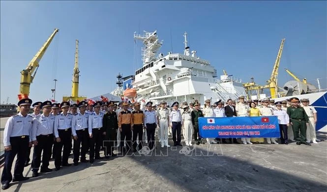 Japan Coast Guard patrol vessel pays courtesy visit to Da Nang