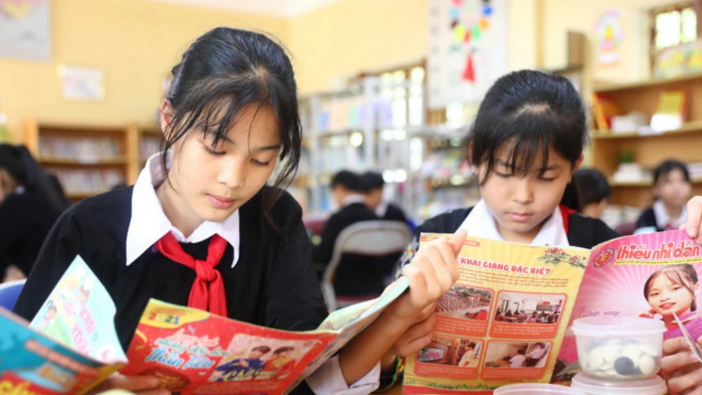 Building primary-secondary boarding schools in 248 land border communes is a key task in socio-economic development and implementing ethnic policies. - Illustrative image (Photo: VNA) 