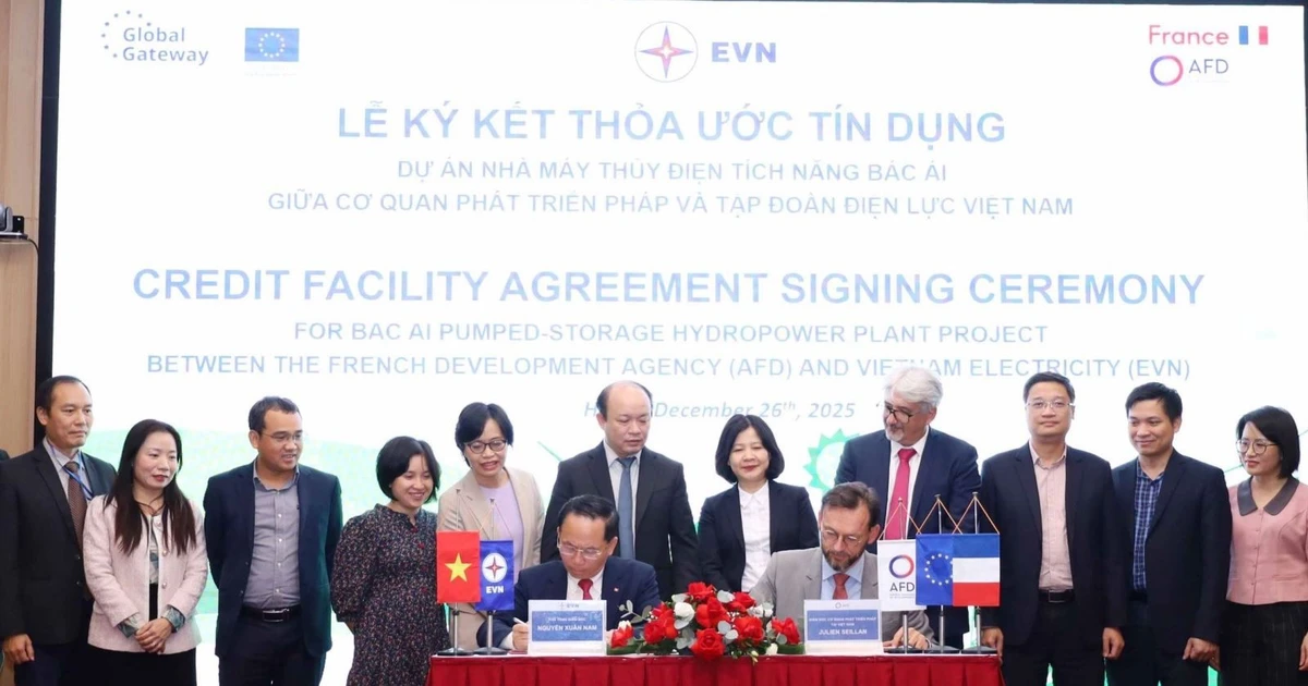 AFD provides 76-million-EUR loan for Vietnam’s first pumped-storage hydropower plant