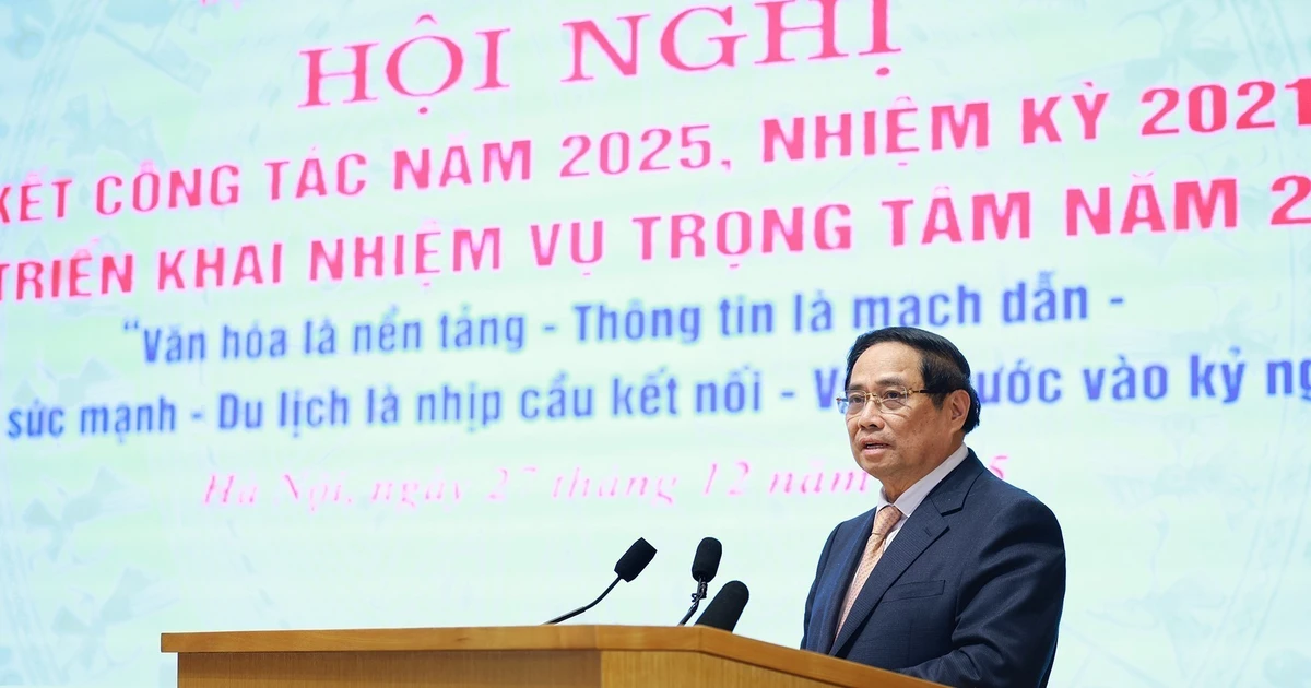 Culture must be Vietnam’s strength, people’s spiritual foundation: PM