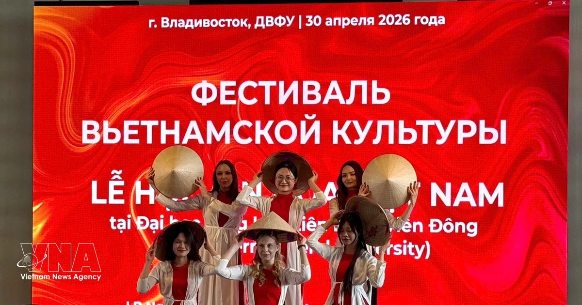 Vietnamese students bring ‘Mini Vietnam” to Russia at cultural festival