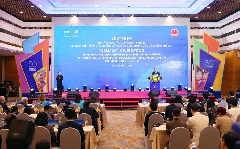 Vietnam, UNICEF celebrate five-decade cooperation