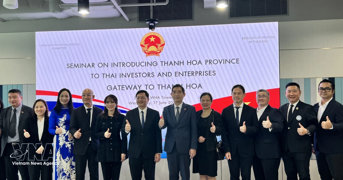 Thanh Hoa seeks stronger cooperation with Thai businesses