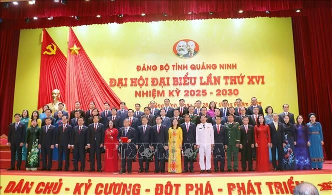 Secretary of Quang Ninh provincial Party Committee re-elected