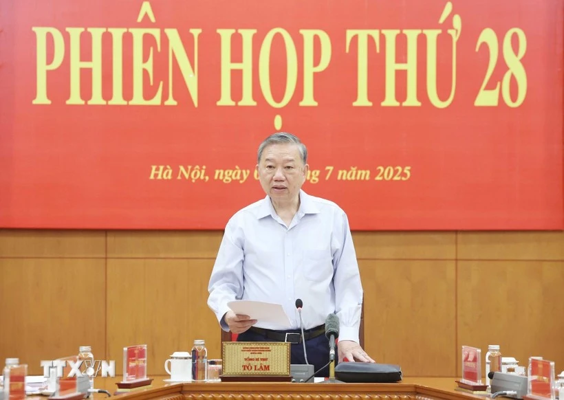 Party General Secretary To Lam (Photo: VNA)
