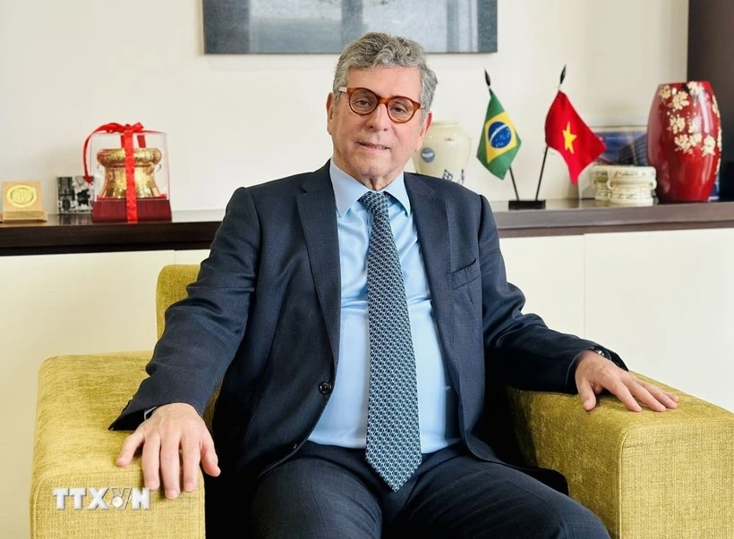 Brazilian Ambassador to Viet Nam Marco Farani (Photo: VNA)