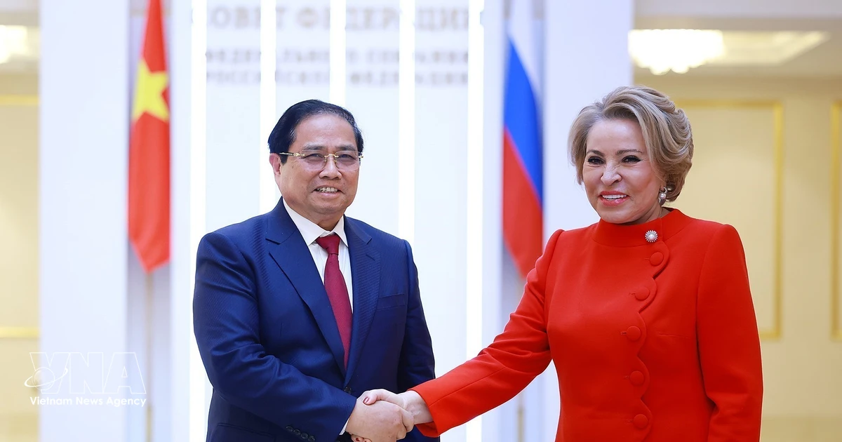 Vietnamese PM meets with Chairwoman of Federation Council of Russia