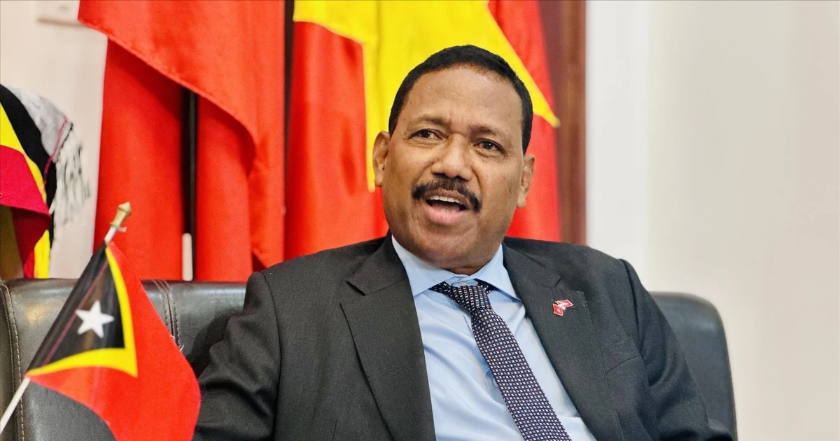 Timor Leste Ambassador to Vietnam Joao Pereira (Photo: VNA)