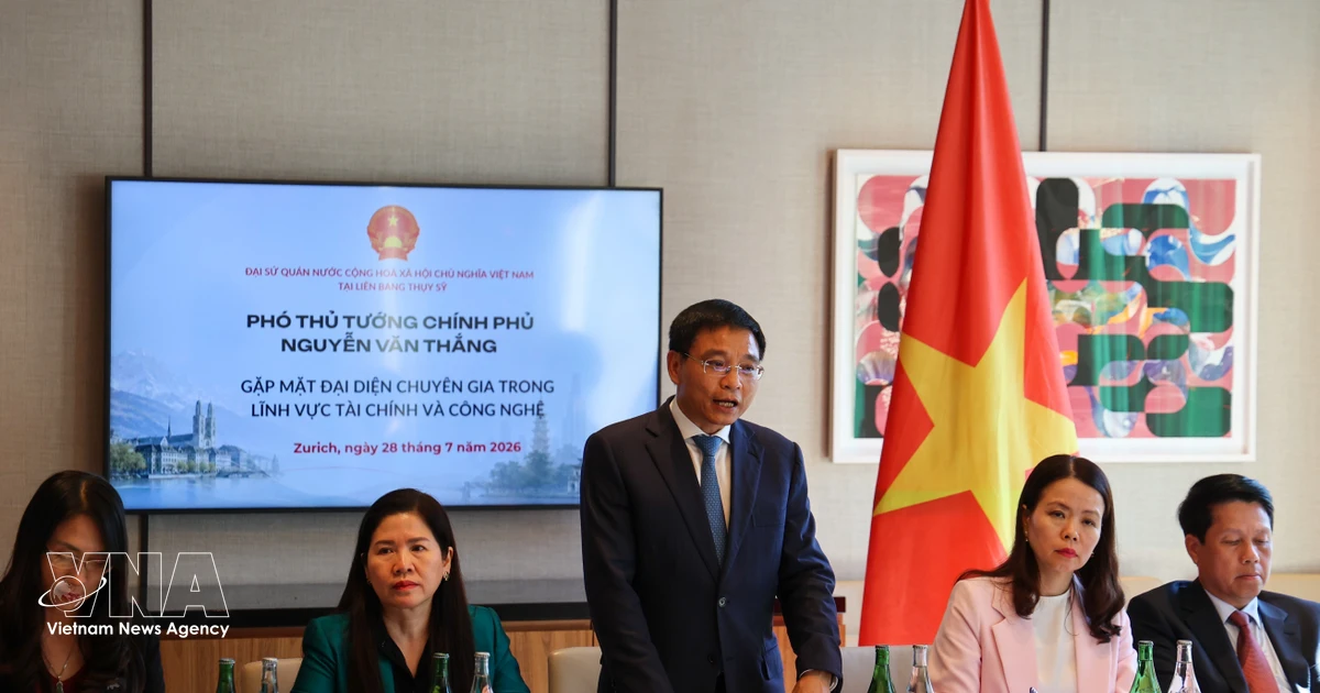 Deputy PM urges stronger Vietnam–Switzerland cooperation in finance, innovation