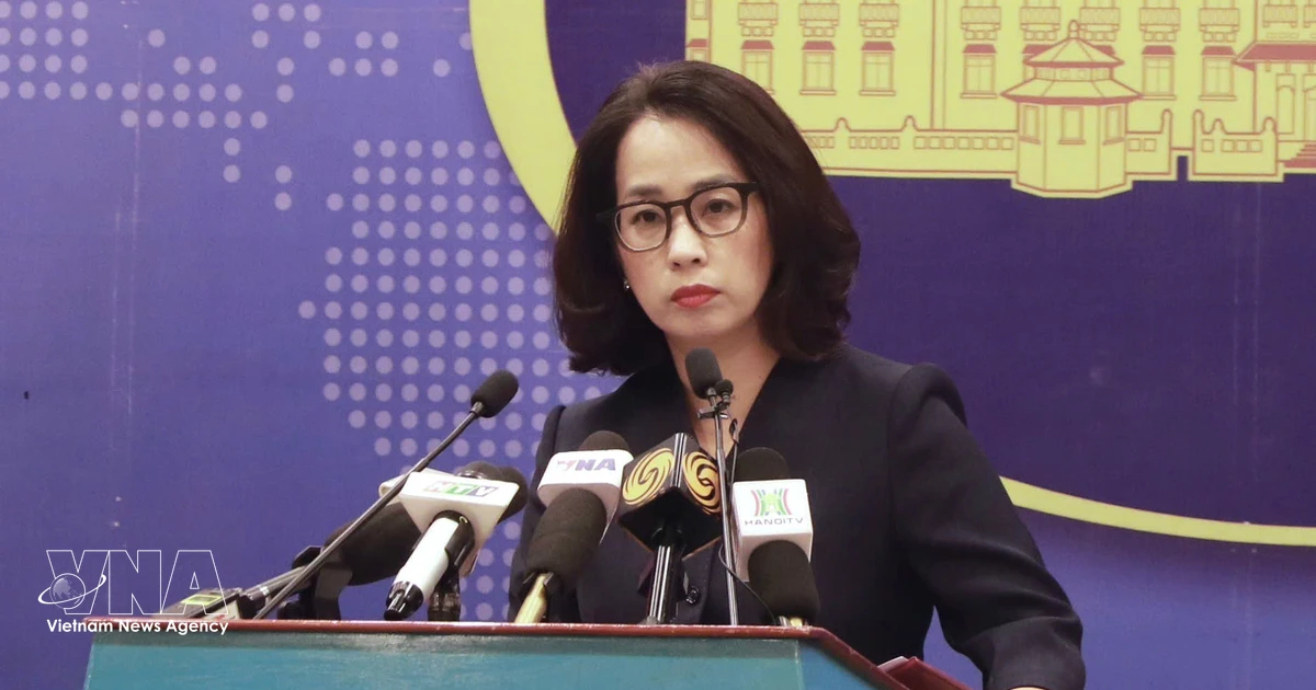 Vietnam maintains zero-tolerance policy toward forced labour: Foreign Ministry