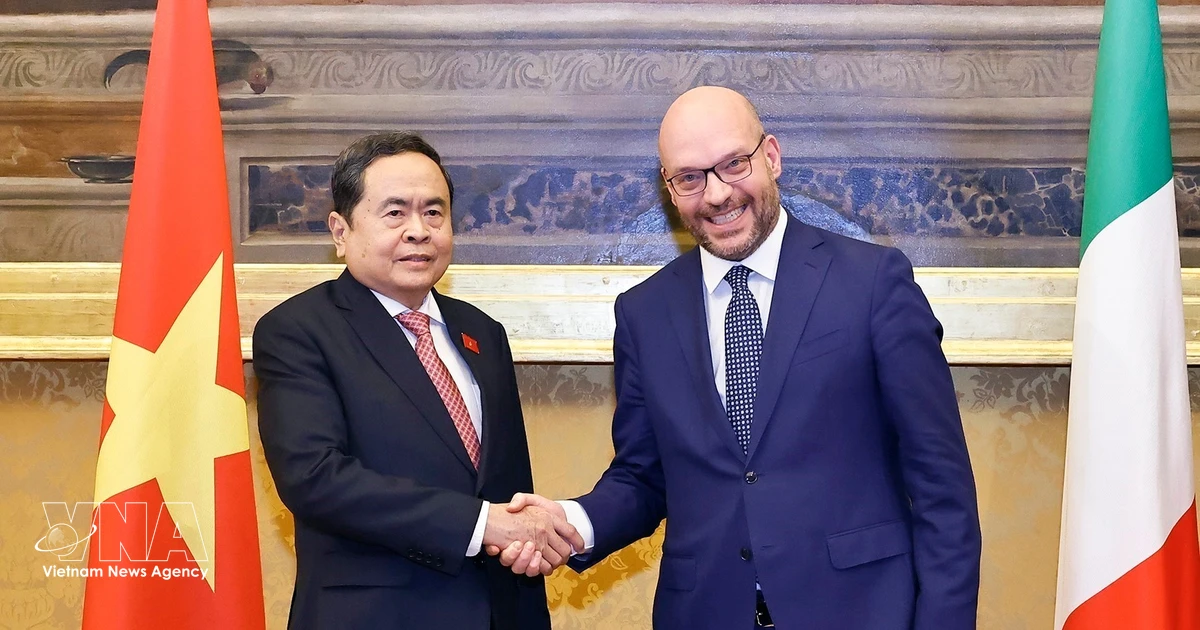 Gallery - NA Chairman holds talks with Italian lower house leader | Vietnam+ (VietnamPlus)
