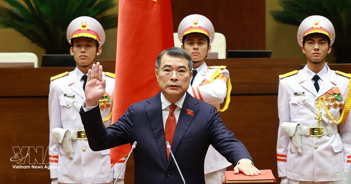 Gallery - Le Minh Hung sworn in as Prime Minister for 2026–2031 term | Vietnam+ (VietnamPlus)