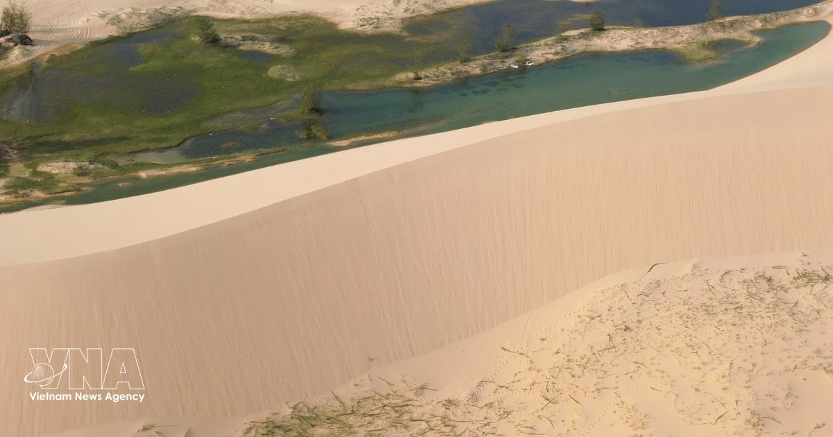 Gallery - Mui Dinh sand dunes – “mini desert” in southern Khanh Hoa | Vietnam+ (VietnamPlus)