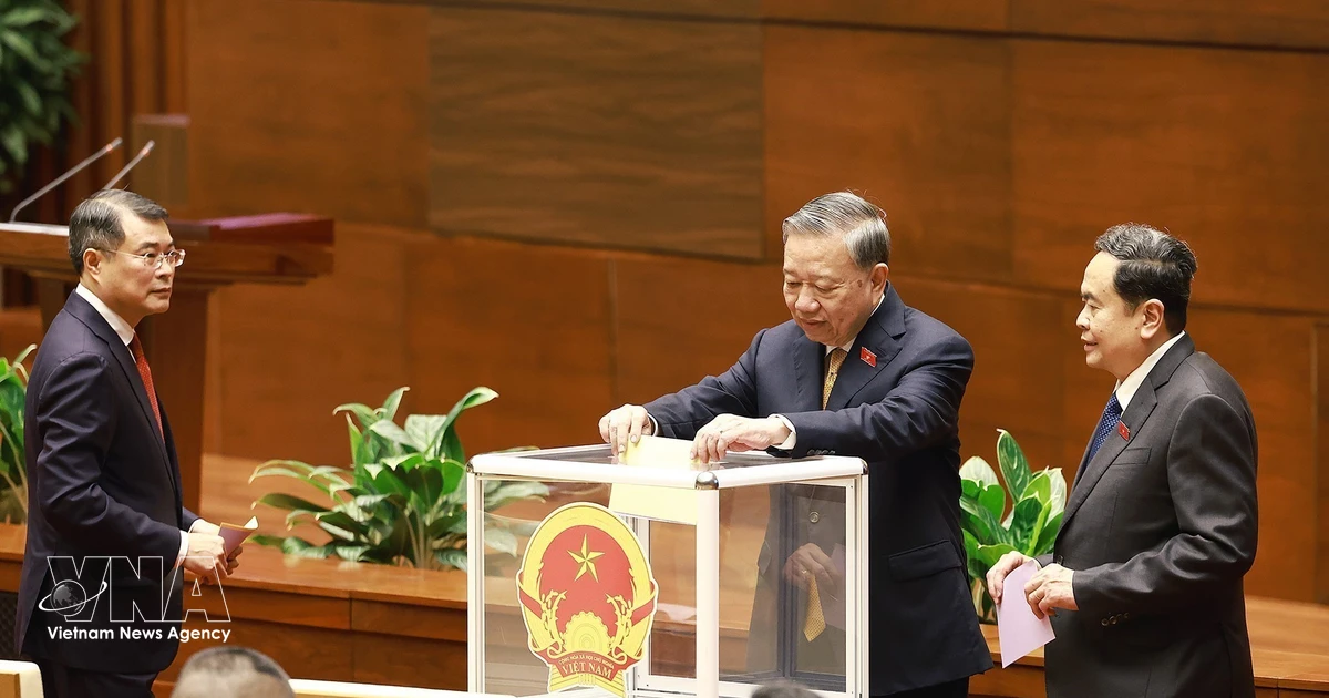 Gallery - National Assembly elects Prime Minister for 2026–2031 term | Vietnam+ (VietnamPlus)