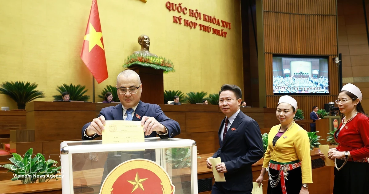 Gallery - National Assembly elects State President at first session | Vietnam+ (VietnamPlus)