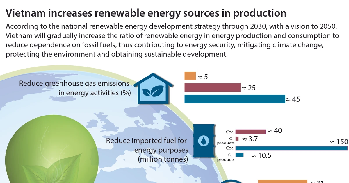 Vietnam increases renewable energy sources in production | Vietnam+ ...