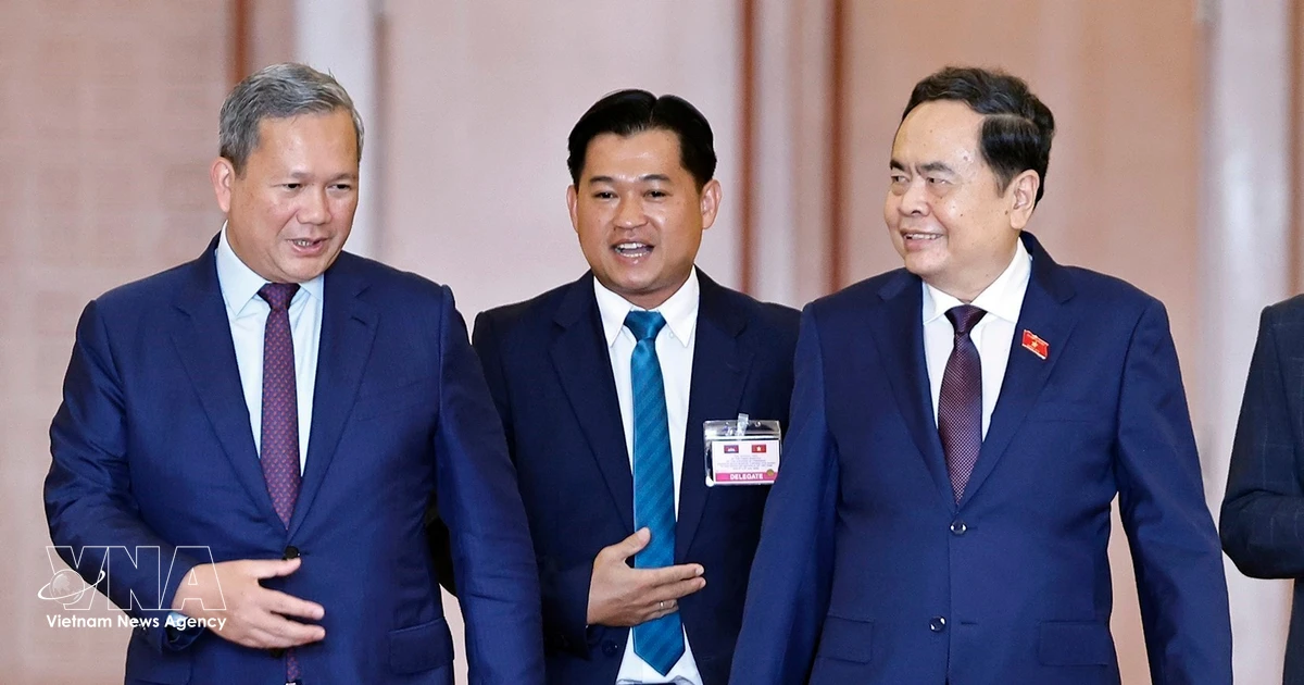 Vietnamese NA Chairman lauds legislative ties with Cambodia