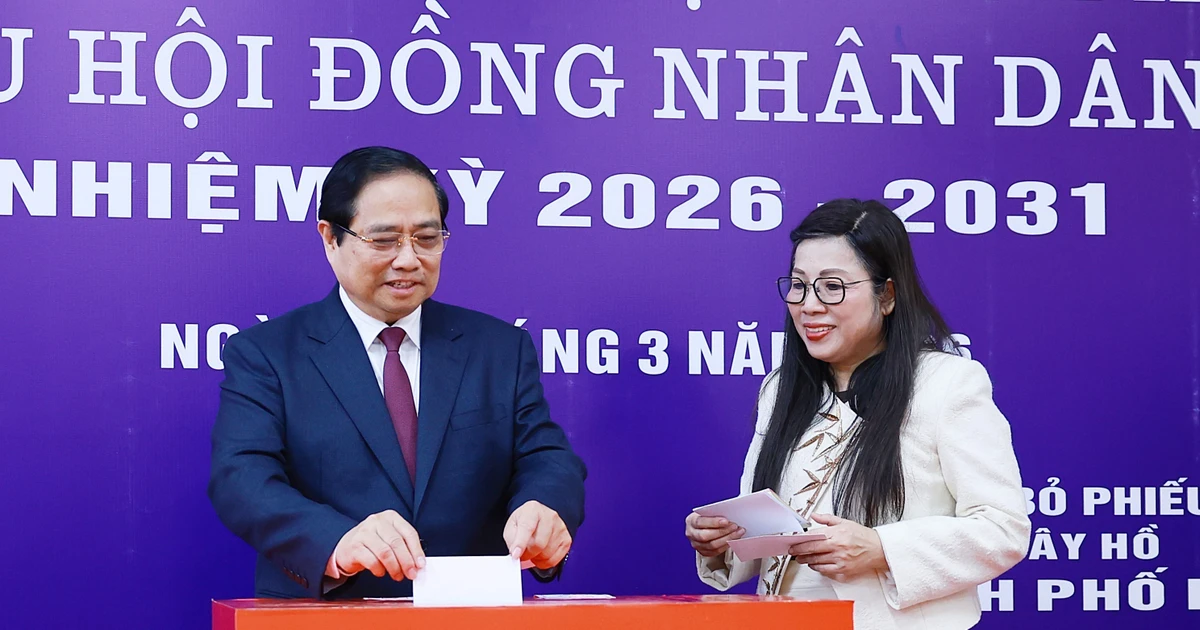 PM votes in Hanoi as nationwide election underway