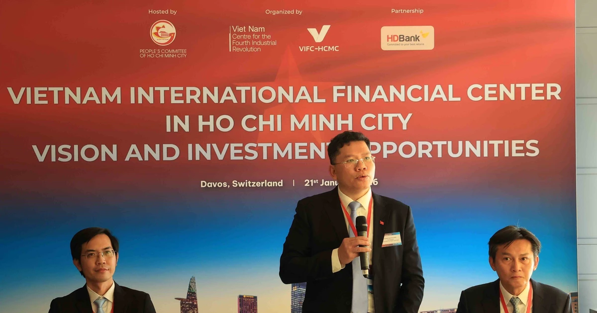 Ho Chi Minh City strengthens global engagement at WEF Davos 2026