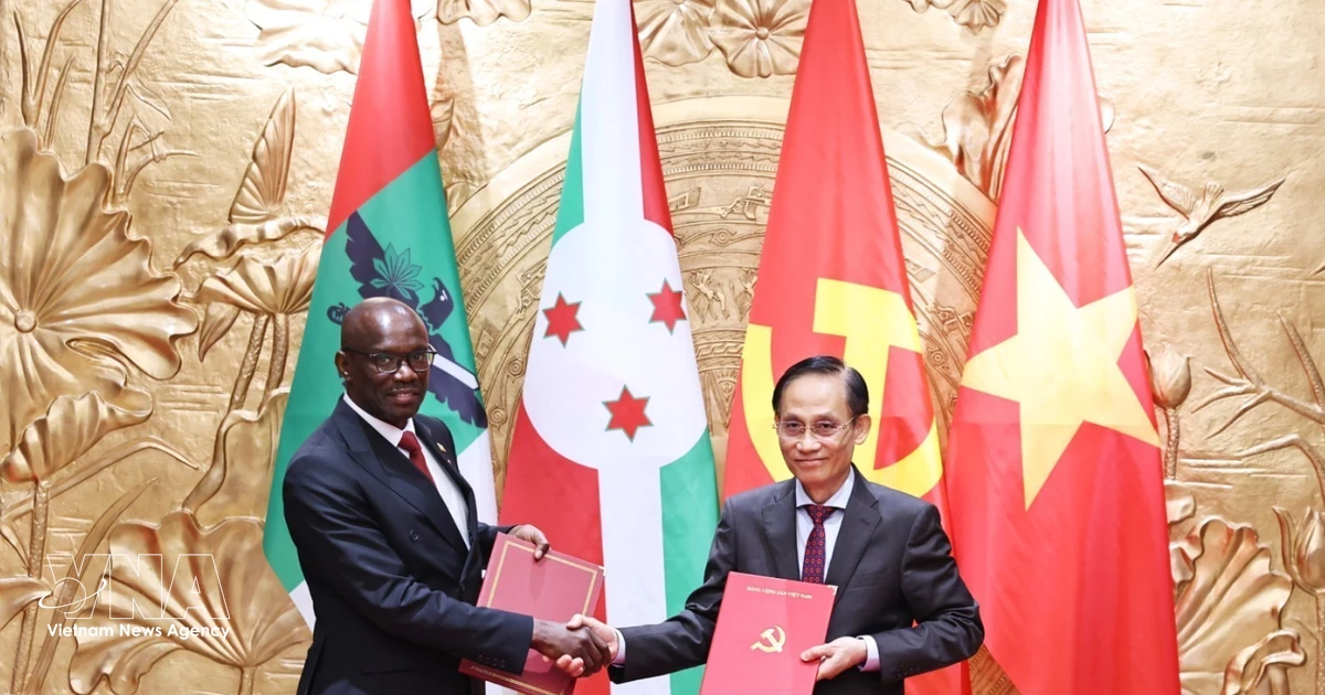 Vietnam, Burundi seek measures to enhance bilateral ties