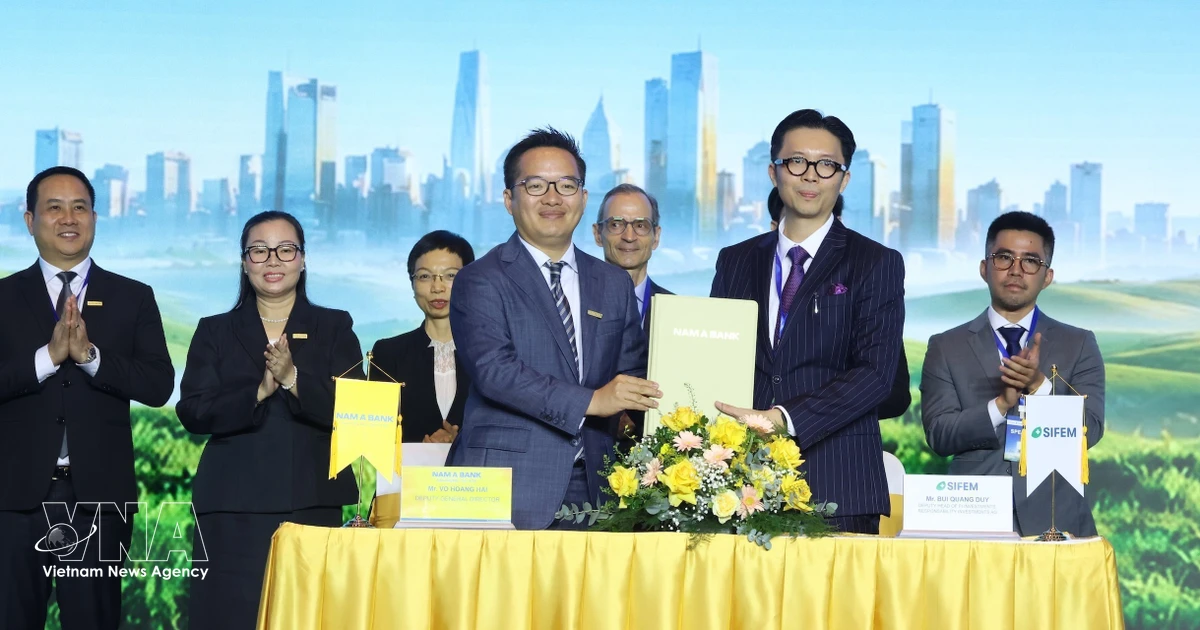 Nam A Bank secures 20 million USD in green financing from Swiss development institution