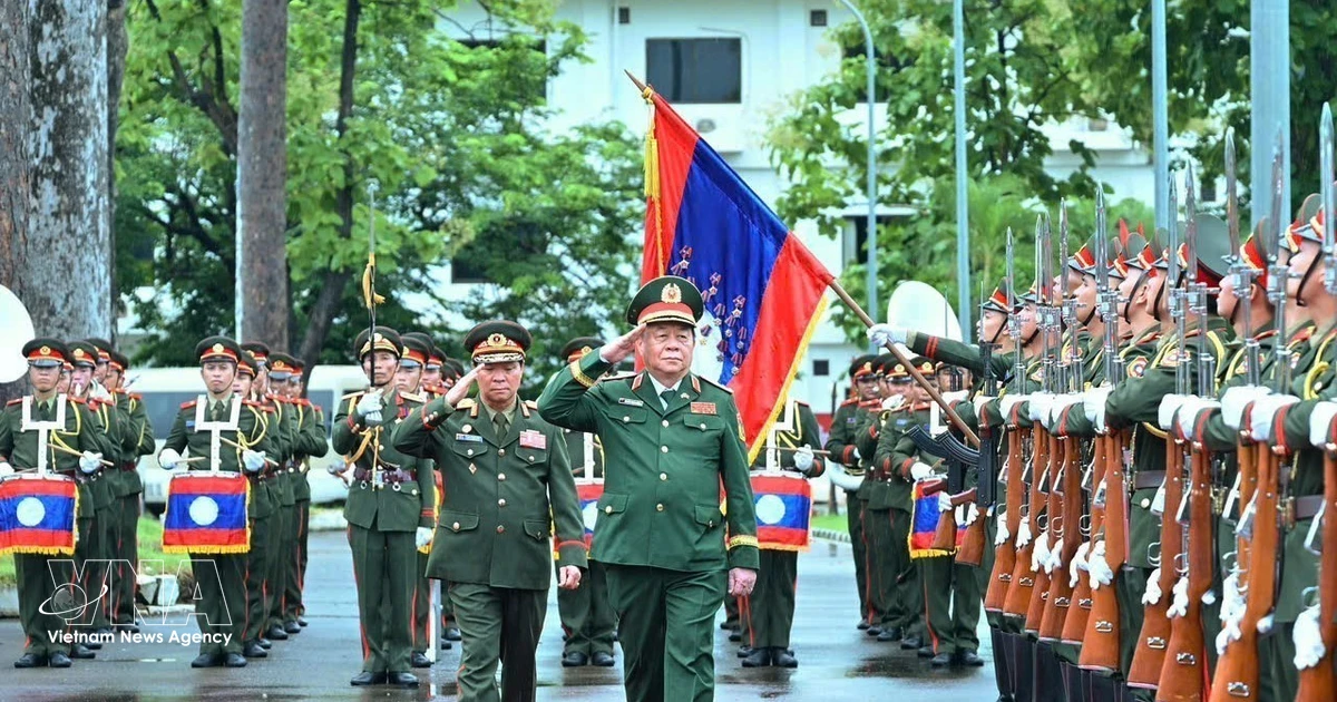 Vietnam, Laos look to step up comprehensive defence cooperation