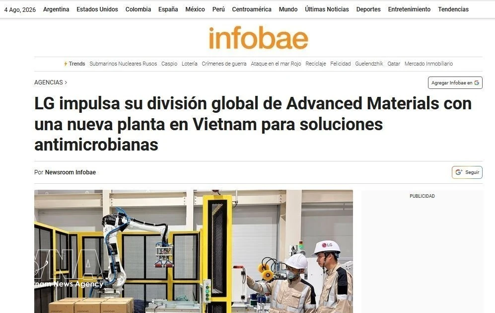 Argentine newspaper highlights Vietnam's appeal for high-tech materials investment