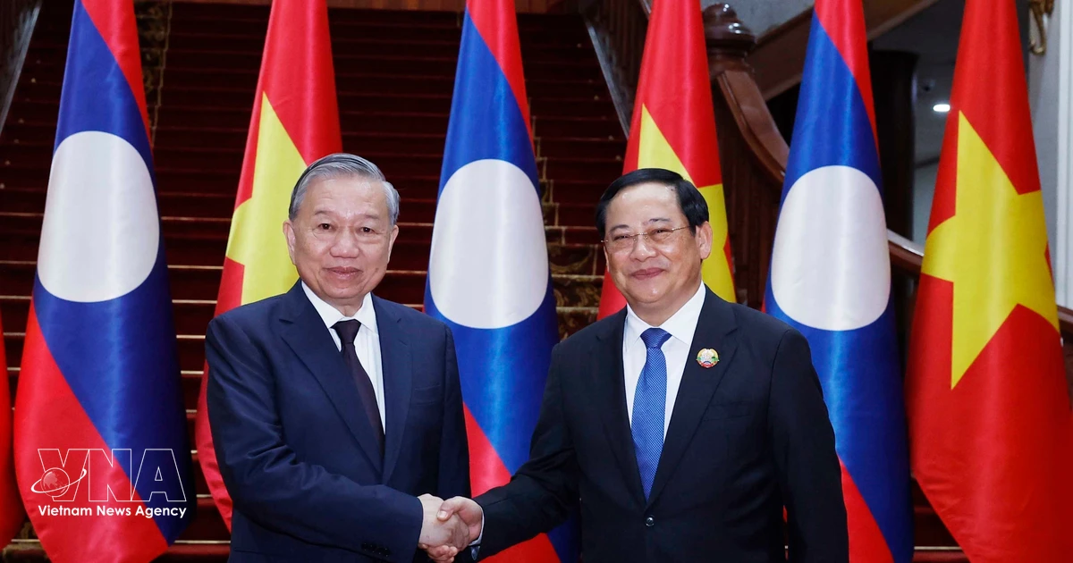 Vietnam, Laos foster great friendship, strategic cohesion