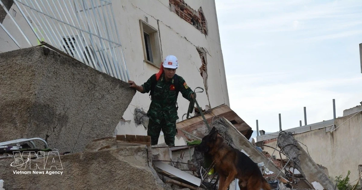 Vietnamese rescuers press on with earthquake response in Venezuela