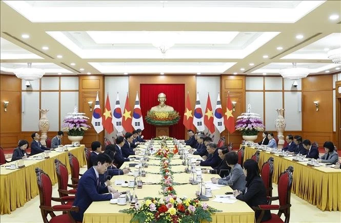 Party leader hopes Vietnam, RoK remain trustworthy partners on development path
