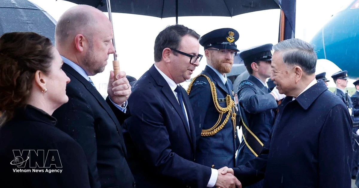 Party General Secretary and President To Lam begins state visit to New Zealand