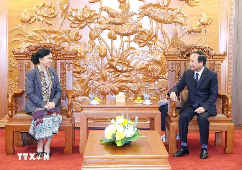 Vietnam, Laos deepen cooperation in front work, mass mobilisation, religious affairs