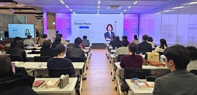 An overview of the 2025 Overseas Real Estate Investment Seminar in Seoul on December 6 (Photo: VNA)