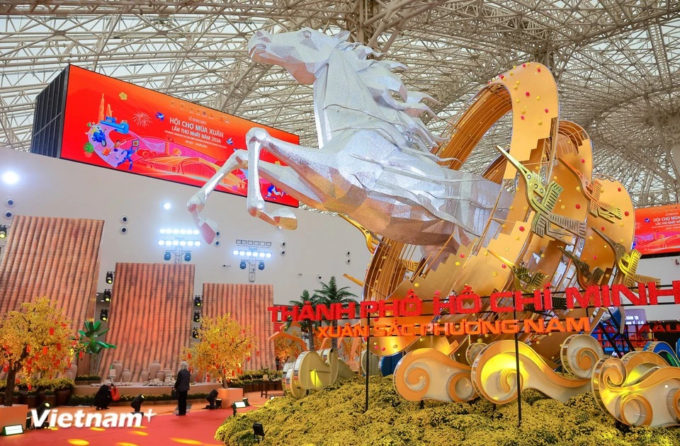 Gallery - Festive colours from across Vietnam at Spring Fair | Vietnam+ (VietnamPlus)