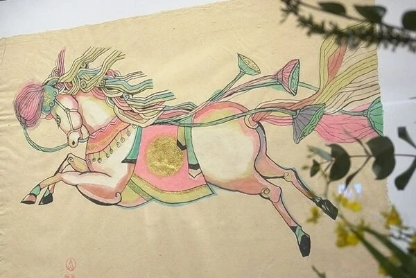 “Spring Colours of the Year of the Horse” Exhibition Opens in Hanoi