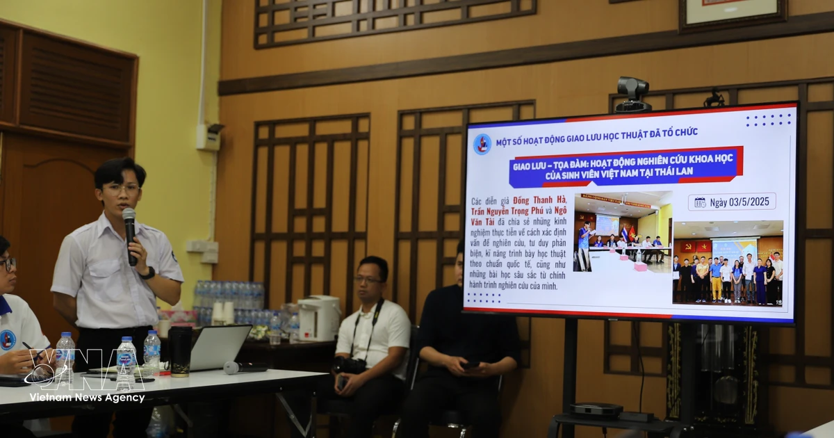 Young Vietnamese intellectuals in Thailand promote innovation cooperation