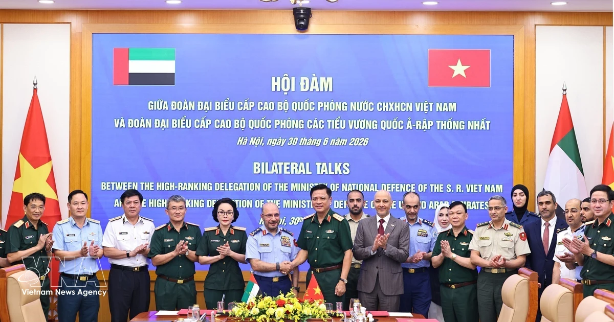 Vietnam, UAE sign MoU on defence industry cooperation